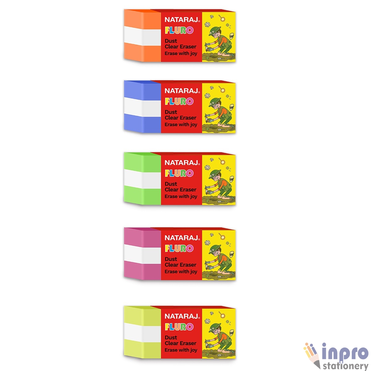 Fluro_Dust_Eraser Dust free eraser