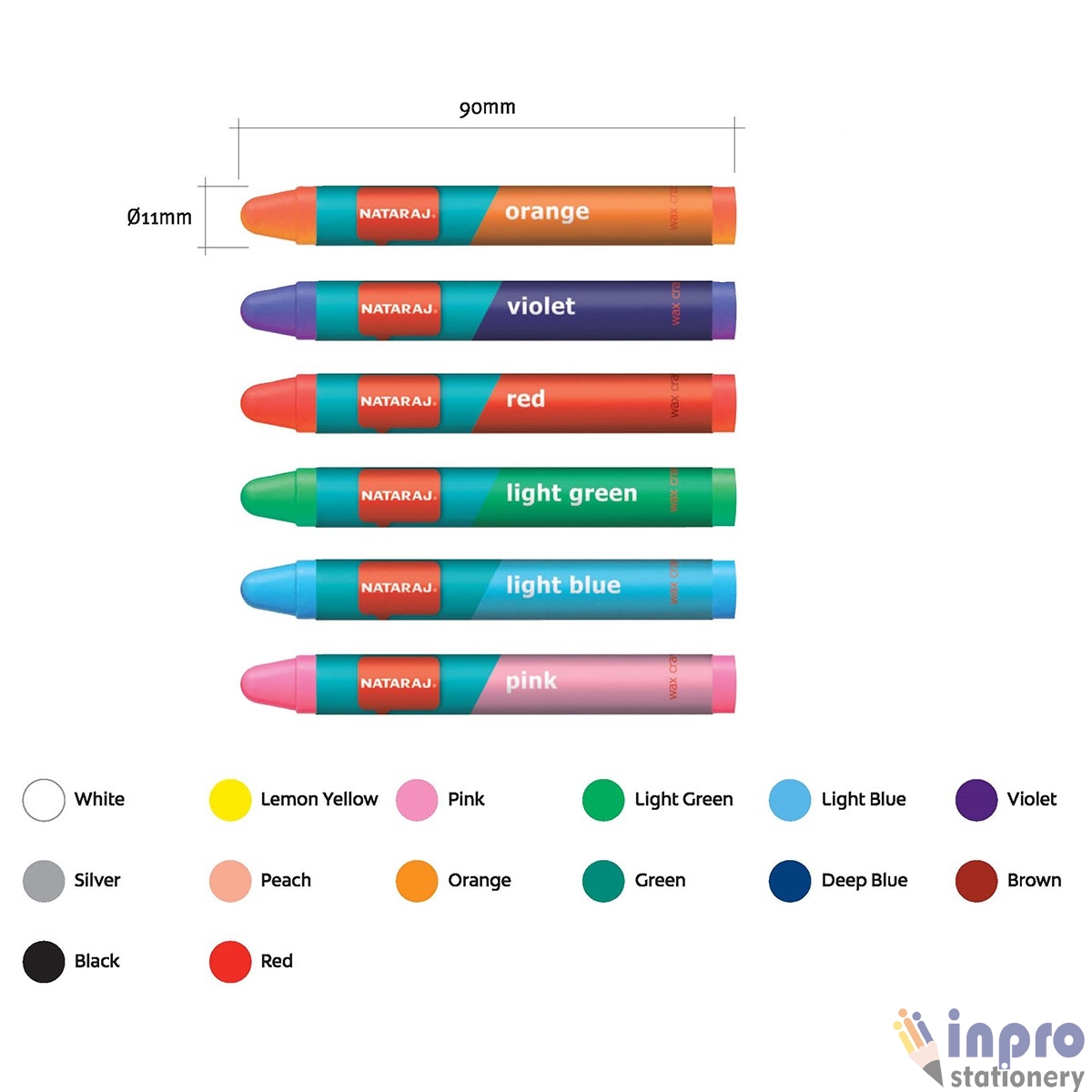 Jumbo-Wax-Crayons-Combine 14 colours Wax crayon