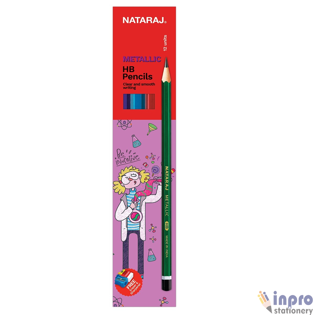 Nat Metallic Nataraj Pencil box _012