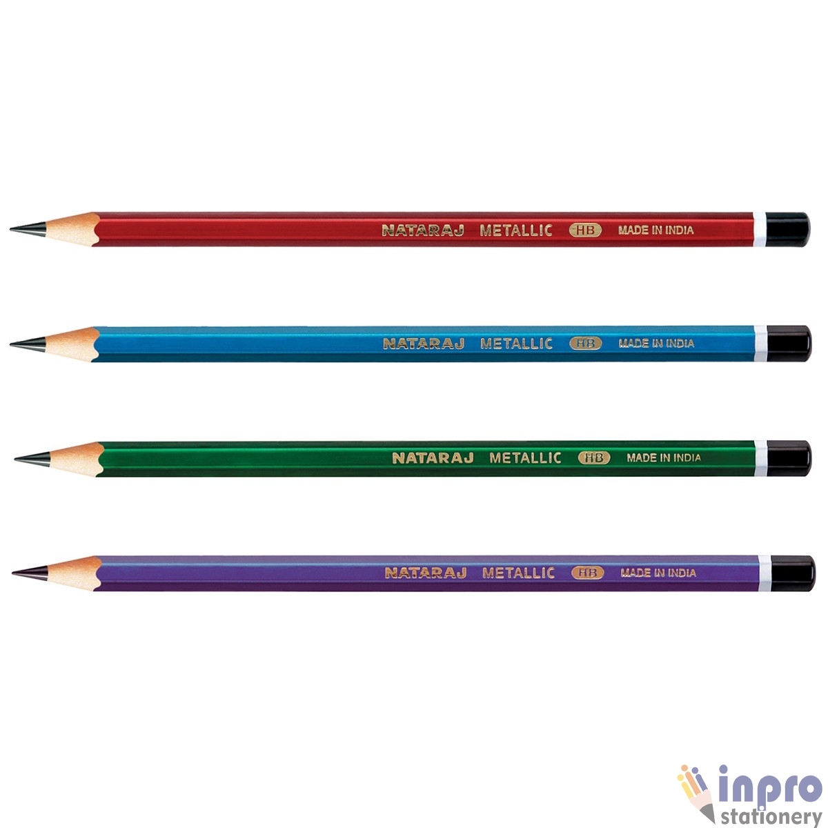 Nat Metallic1 Metallic pencils _4 colours
