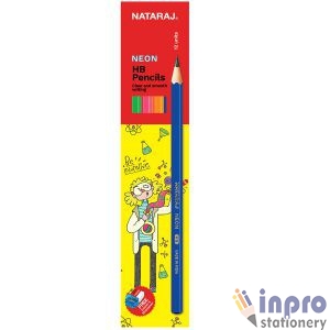 Nataraj neon pencil box