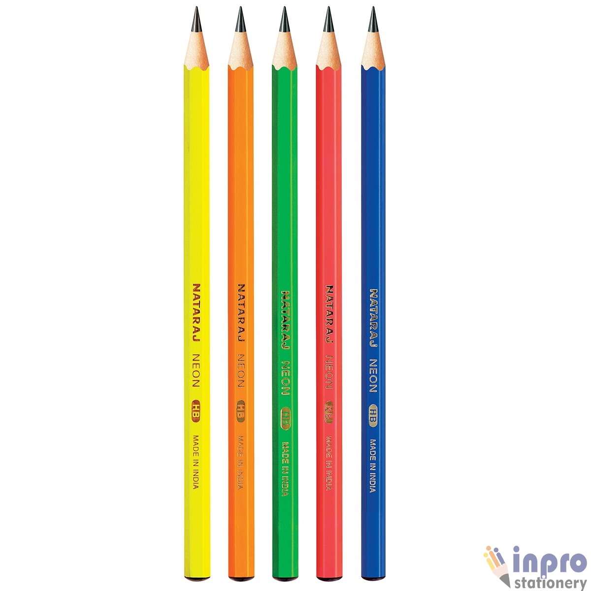 Nat Neon Pencils1 Nataraj Neon Pencils