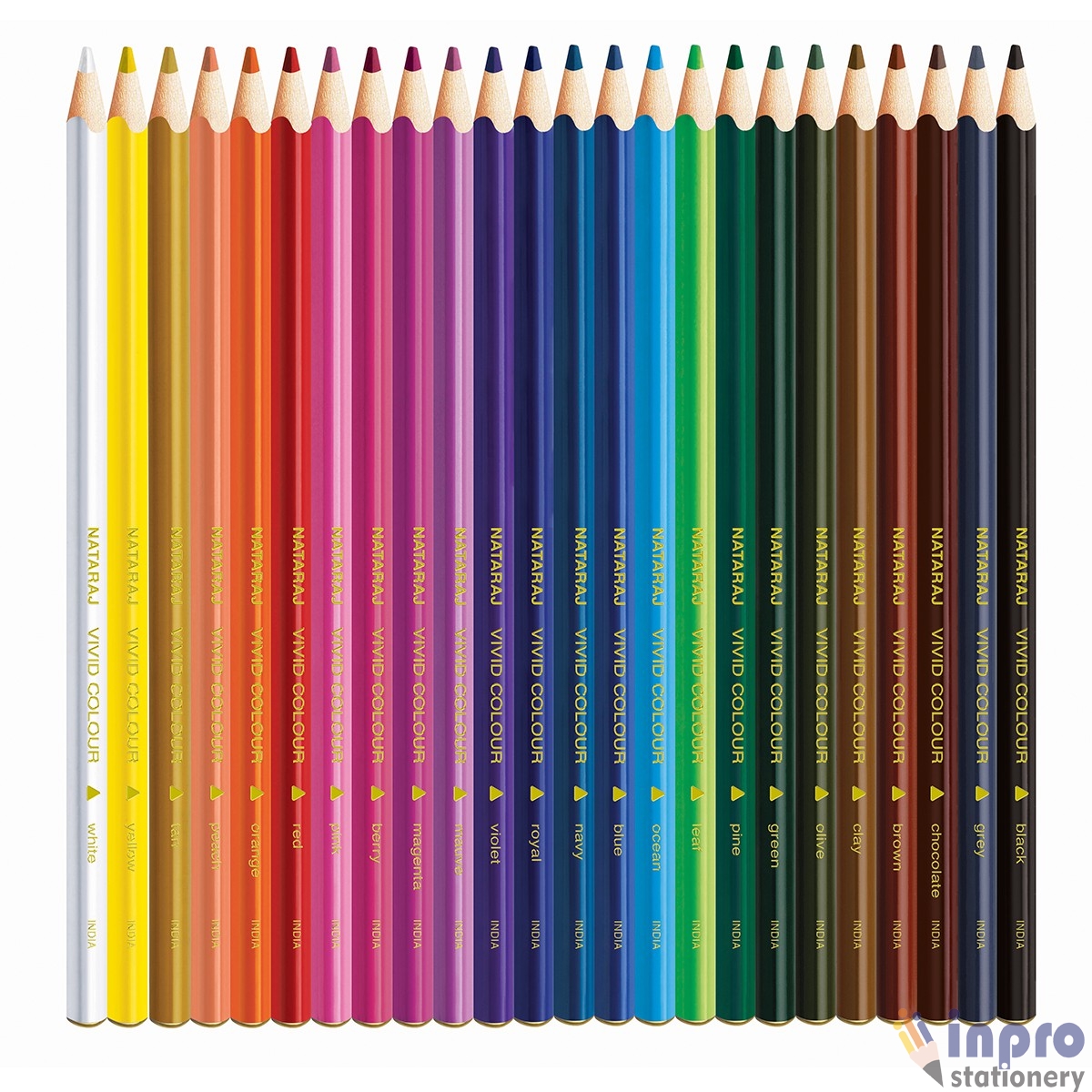 Nat Vivid 241 Natraj _ 24 pencil colour