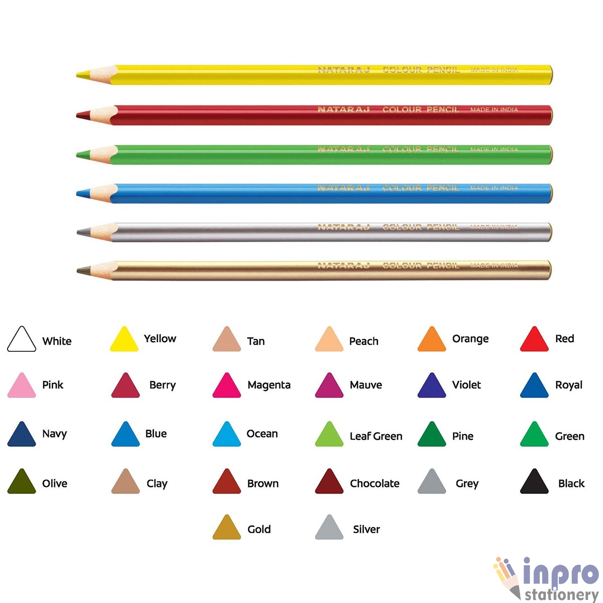Nat Vivid 243 Triangular Pencil colour _101