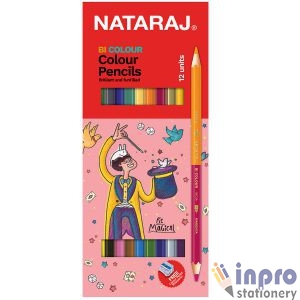 Nataraj Bi-colour pencils