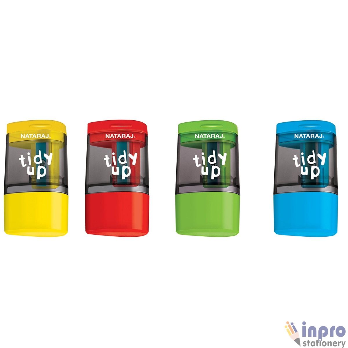 all Tidy up open sharpener 12123 Neon colour sharpener set