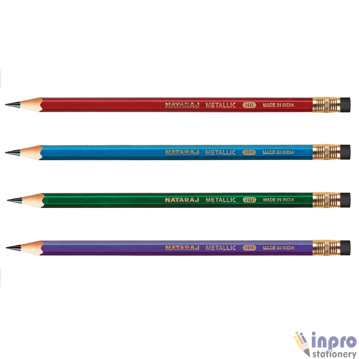 metalikjar3 Nataraj metallic pencils