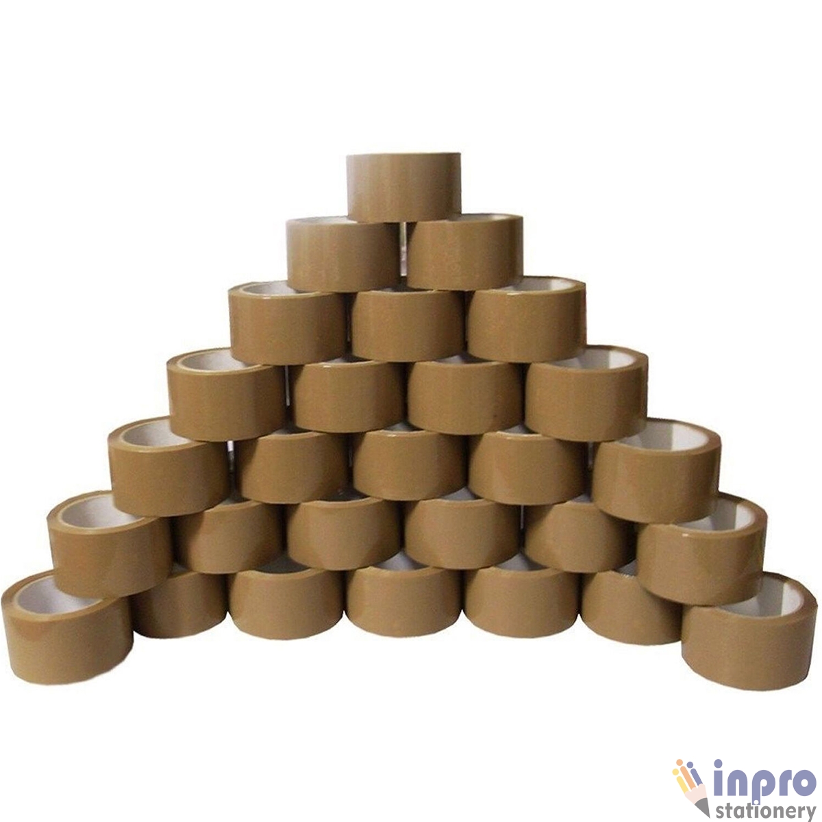 40. Self Adhesive BOPP Brown Packing Tape_Parcel Tape - 48mm x 66m- 4 Brown Packing Tapes_2
