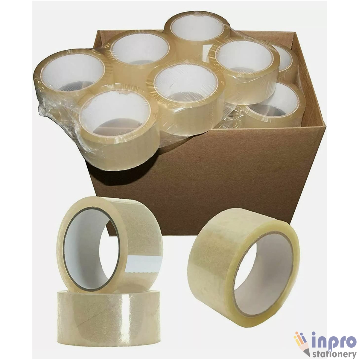 41. Self Adhesive BOPP Clear Packing Tape_Parcel Tape - 48mm x 66m- 1 Packing Tapes