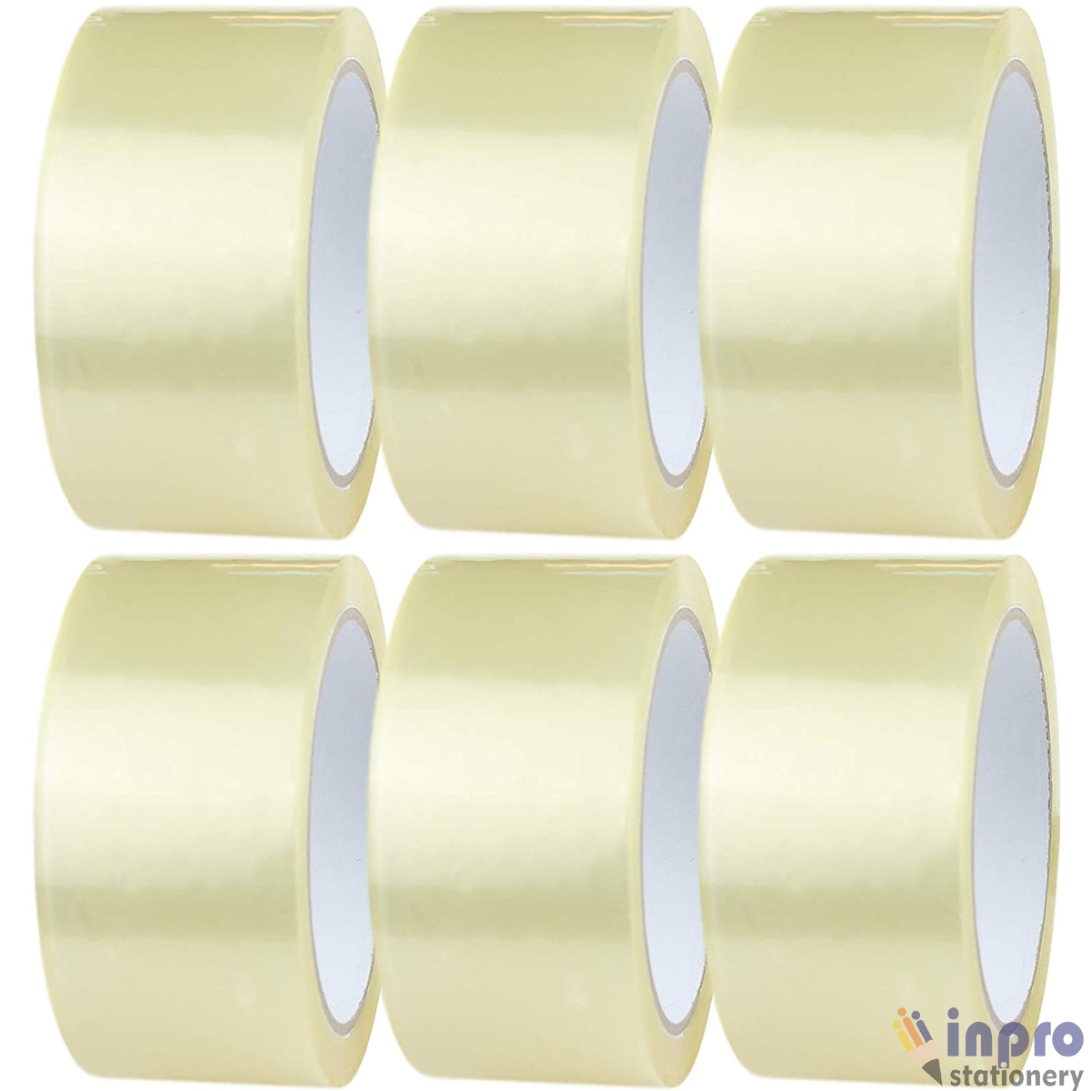 41. Self Adhesive BOPP Clear Packing Tape_Parcel Tape - 48mm x 66m- 4 Transparent Packing Tape